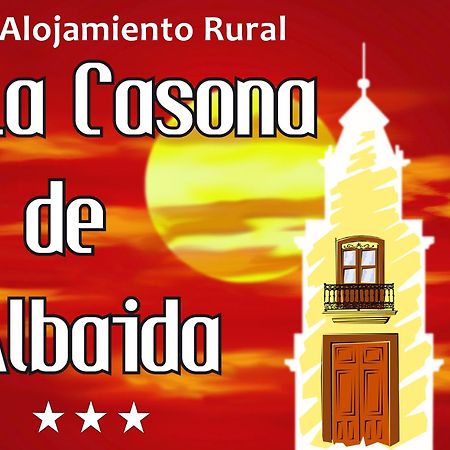Отель La Casona Albaida Экстерьер фото
